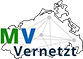 Grafik von Mecklenburg-Vorpommern vernetzt