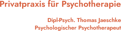 Psychotherapiepraxis - Thomas Jaeschke