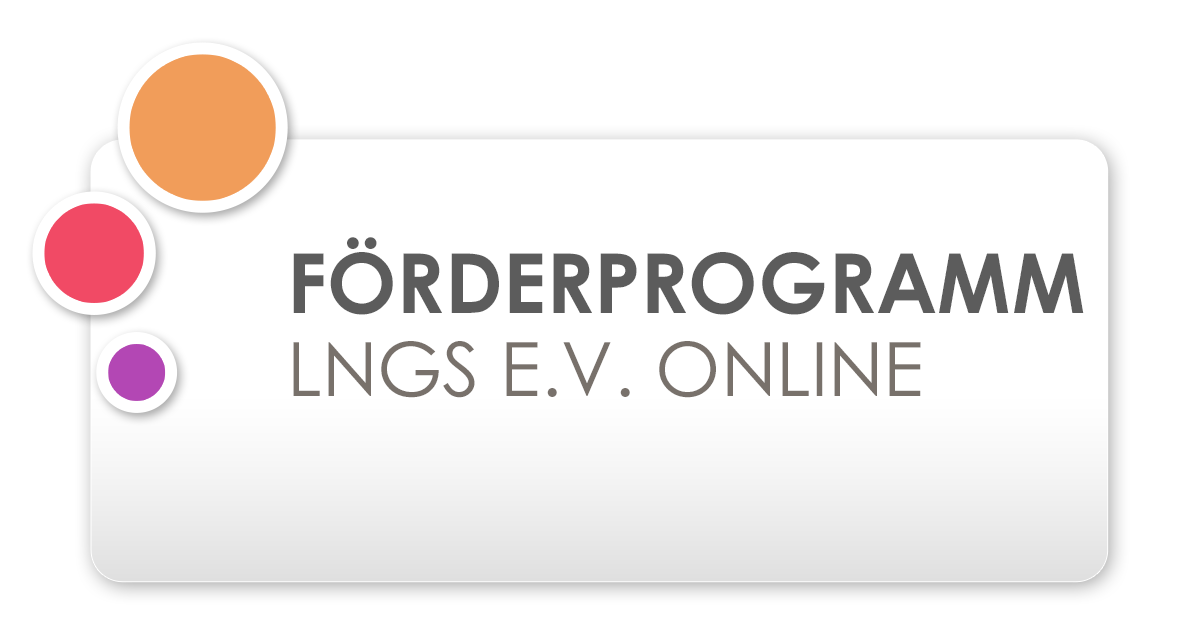 Grafik vom Förderprogramm LNGS e.V. Online