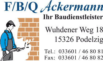 F/B/Q Ackermann - Ihr Baudienstleister