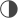 Button Weiß-Schwarz Kontrast